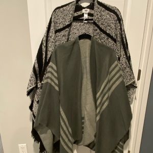 Two one size shawls
